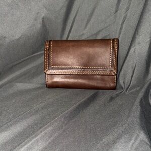 Fossil Brown Leather Wallet